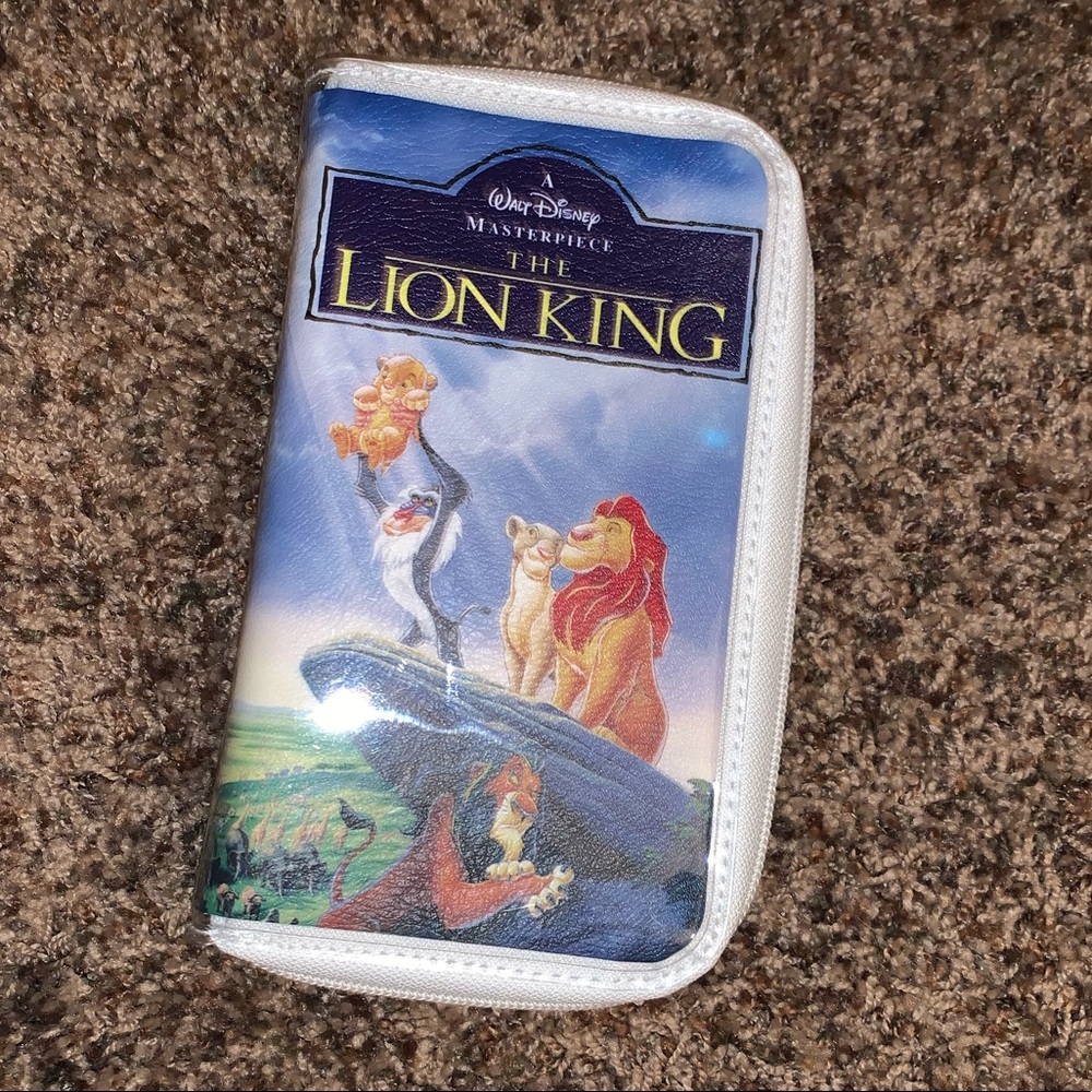 Disney Parks Lion King VHS Wallet
